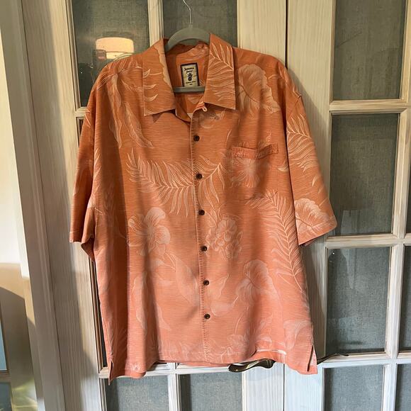 Jamaica Jaxx Silk Hawaiian Shirt, Size XXL - Picture 1 of 3